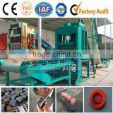 Factory direct sale high quality low ash bbq and shisha coal briquette machine