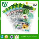 New China Products for Sale Transparent Front Plastic Stand-up Doypack Pouch With Zipper for Powder Packing thumbnail-5