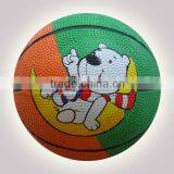 Mini Rubber Basketball for Kids thumbnail-1