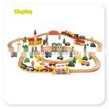 EN71 Safety Standard Wooden Train Toy Suitable for Big Bands thumbnail-3