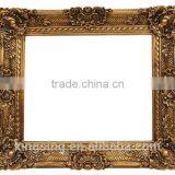Antique Frame Box Decoration,wall Decorative Mirror Art, Wood Carving Mirror Frame Wholesale