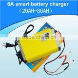 DOXIN Automatically 6A Smart Battery Charger for Lead Battery