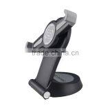 Wholesale best seller universal folding plastic tablet stand holder with 360 degree rotation