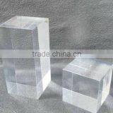 Clear PMMA Cubes Acrylic Blocks Resin Paperweight thumbnail-1