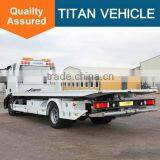 Wrecker Tow Truck , Flat Road Removal Truck Wrecker , Breakdown Recovery Truck Vehicle With 5 Tons Crane thumbnail-4