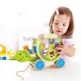 Custom Made Your Own Design Hape Shape Sorter Turtle Pull Along Functional Toys/OEM Made Function Educational Toys Factory Price thumbnail-1