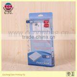 Customized Mobile Phone Battery Folding Pvc Packaging Box