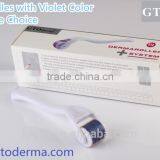 GTO 2014New GMT 540needles Micro Needle Derma Roller With Blue Violet Head thumbnail-1