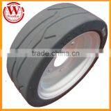 108020 SkyJack 200x8 Non-Marking Wheel and Tire Assembly