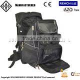 Black Waterproof Motorcycle Backpack, All Weather Motorcycle Helmet Backpack thumbnail-3