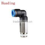 Extended Plastic Tube Fitting, Plug in Elbow ,compact One -touch Tube Fitting , Push in Tube Fitting thumbnail-1