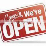 Plastic Open Closed Door Signs thumbnail-2