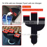 Universal USB Car Charger 3-Port USB Car Charger for All Devices - Apple iPad 4, iPad mini 2, iPhone 5, Samsung Galaxy Note