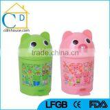 Household Usage Eco-Friendly Feature Plastic Chatroom Loilet Dustbin thumbnail-5
