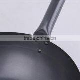 JiaHe Metal Factory Kitchen Utensils Cantonese Carbon Steel Wok thumbnail-2