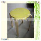 Solid Funny Diy Easy Installing Pine Wooden High Stool thumbnail-4