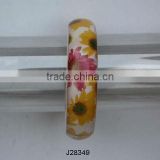 sun flower pattern Resin Bangles available in all colours