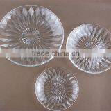 Round Clear Bread Glass Plate , Dessert Plate , Fruit Dish thumbnail-5