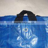 Waterproof Drawstring PE Tarpaulin Leaf Poly Tarp thumbnail-4