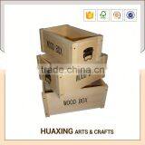 Best Quality Stackable Wooden Storage Basket With Competitive Price thumbnail-3