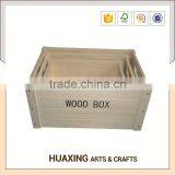 Modern Style Decorative Wooden Storage Basket With Low Price thumbnail-1