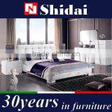 New! 6 Piece Queen Size White Modern Platform Bed Room Furniture Bedroom Set thumbnail-1