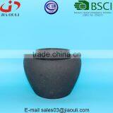 New Design Grey Sand Surface Round Ceramic Garden Planters, Outdoor Flower Pots thumbnail-1