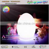Battery Powered Led Egg Shape Lamp for Christmas Decoration
