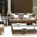 Garden Furniture Antique Wcker Best Fabric Sofa Set AK1272 thumbnail-1