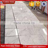 Delicate Texture Polished White Grey Carara Marble Tiles thumbnail-2