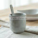 Northern Europe Simple Style Water-Inspired Irregular Shape Porcerlain Dinner Set thumbnail-2