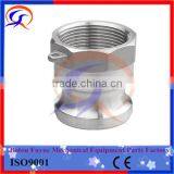 Stainless Steel Camlock Quick Coupling, China Manufacturer, Parts A B C D E F DC DP, Size From 1/2" to 6" thumbnail-1