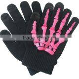 Customized Black IPhone Touch Screen Gloves With Print ZMR732 thumbnail-1