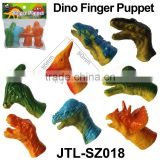 plastic finger puppet of dinosaur