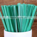 Colorful Plastic Coated With Metallic Wire Twist Ties for Plastic Bag Packing thumbnail-2