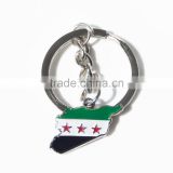 2017 Free Syria Map Metal keychain