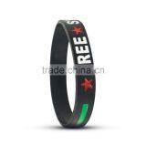 2017 Silicone Wristband Bracelet Rubber Bracelets Sports Bracelets thumbnail-1