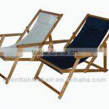 Solid Wood Beach Chair and Folding Chair thumbnail-2