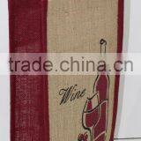 Eco-friendly Jute Bag Wine Bottle Bag Made in India thumbnail-4