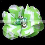 Mesh Flower With Pearl Beads Center for Kids Hair Accessories thumbnail-3