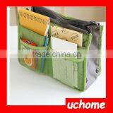UCHOME Nylon Fabric Double Zipper Multifunctional Bag Organizer Cosmetic Bag thumbnail-1