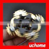 UCHOME 2017 Best Selling Adult Toy Nine Teeth Linkage Fidget Hand Spinner High Quality Stainless Steel Spinner thumbnail-6