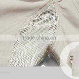 ZX Dual Function Men Shirts Outdoor Khaki Color Fishing Quick-dry Shirts With Long Sleeve thumbnail-5