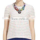 Imitation Wool Ladies'Blouses&Tops Manufacture in China thumbnail-1