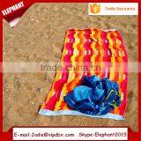 100% Cotton Digital Printing Beach Towel With Logo thumbnail-6