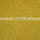 Acrylic/polyester Sherpa Faux Fur Solid Fleece Fabric