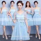2016 Wedding Bridesmaid's Gown White Evening Dress for Lady thumbnail-5