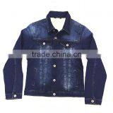 Customer Brand Boy's Classic Washed Denim Long Sleeve Jacket thumbnail-1