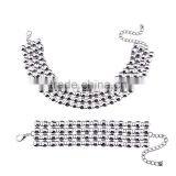 Big Brand Multi Layer Alloy Beads Choker Necklace for Women Clothes Accessories thumbnail-5
