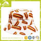 New Trend Stylish Custom New Style Red Short Brim Bucket Hats thumbnail-1